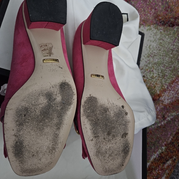 Gucci Marmont loafers hot pink size 39.5 - Picture 16 of 16